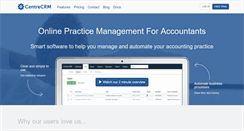 Desktop Screenshot of centrecrm.com