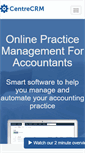Mobile Screenshot of centrecrm.com